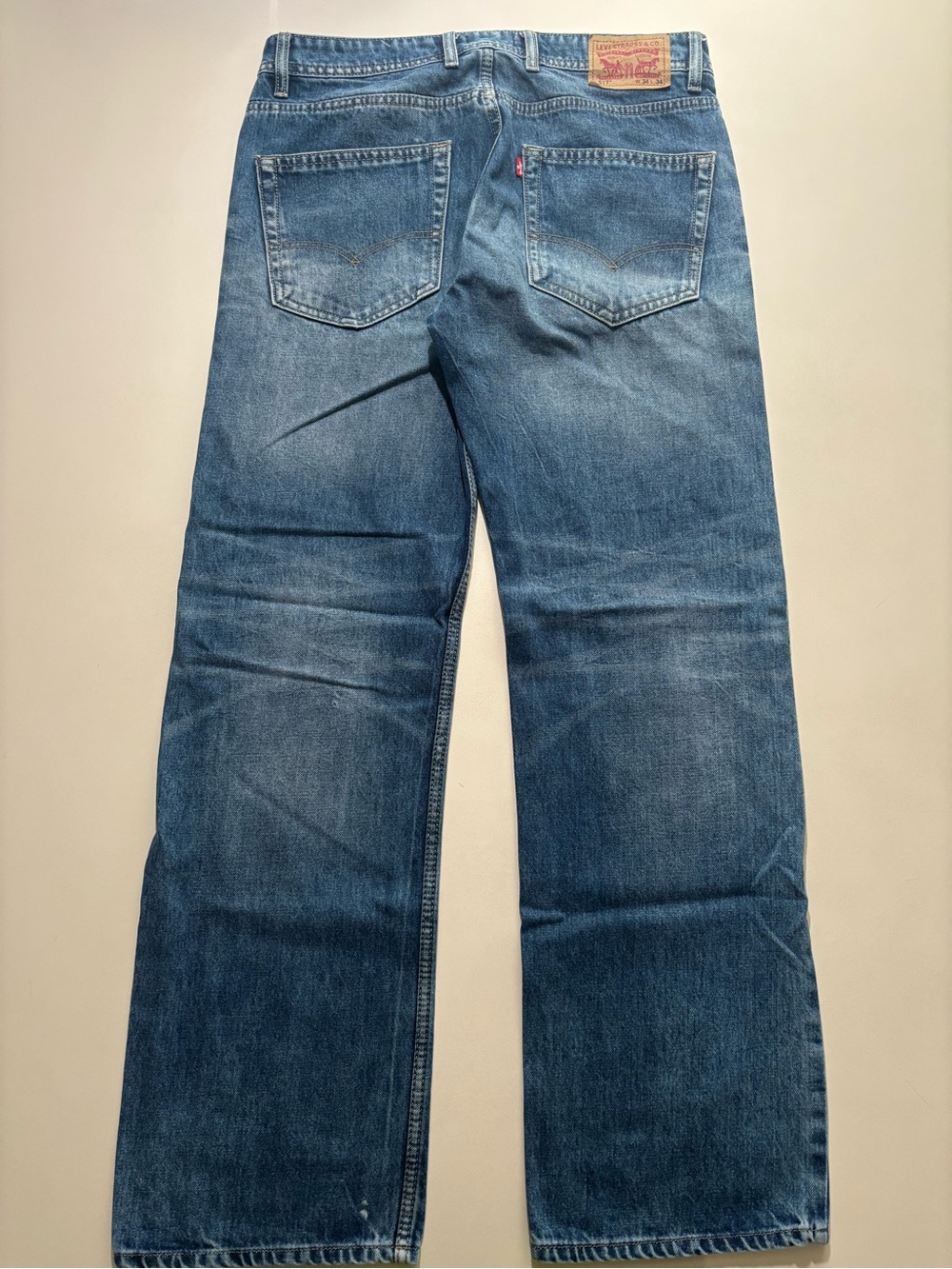 Retro premium Levi’s collection faded jeans
